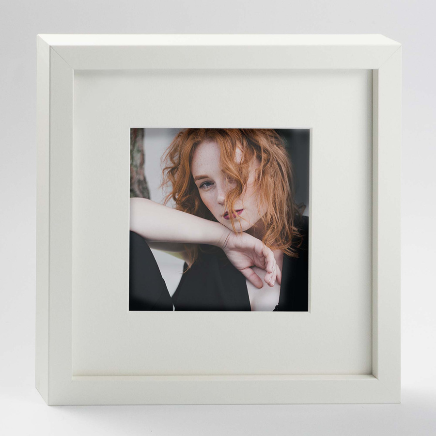 Ramka przestrzenna EXPO 3D Biała 13x18 cm (9x13cm)