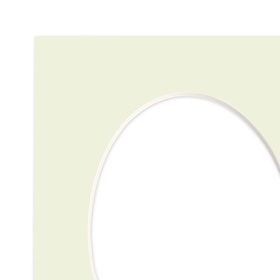 Passe partout 10x15 (6x9) OWAL ZIELONE MINT - LUCA Q5501