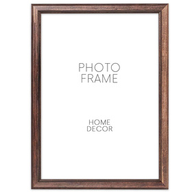 Ramka drewniana PRESTO 1851, szlachetna fotoramka na zdjęcia, plakaty lub rysunki - kolor brązowy