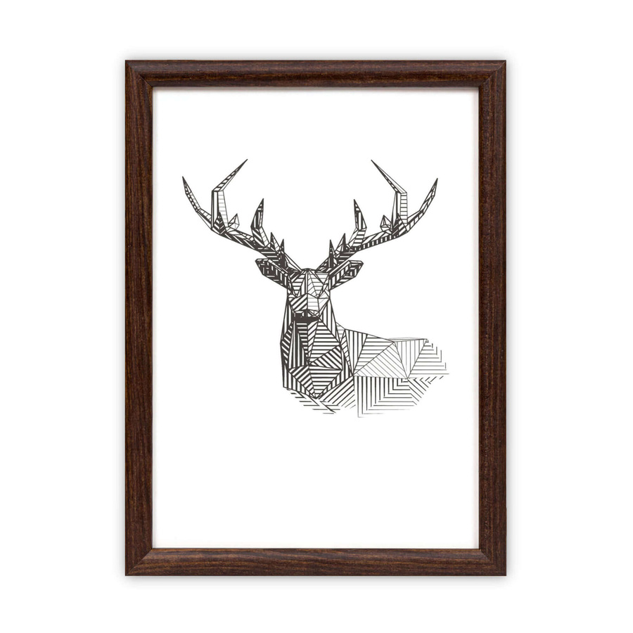 Zestaw brązowych ramek galeria HIT 4 GF0008