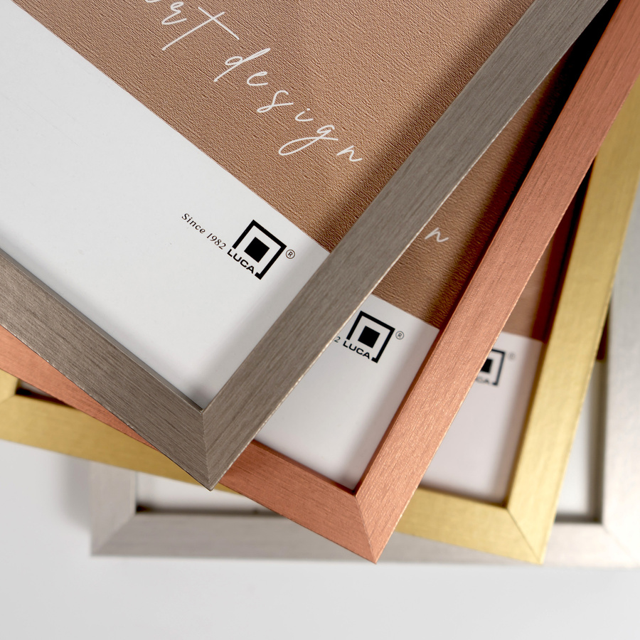 Srebrna ramka na zdjęcia LUX ST w rozmiarze 30x40 cm