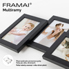 Multirama czarna MULTI HEN 2 na 7 zdjęć ramka na zdjęcia