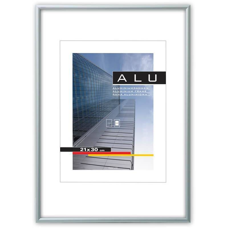 Ramka ALU F SM SREBRNA 10x15 cm