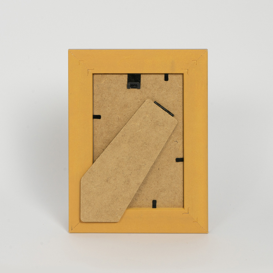 Ramka drewniana VIESTE 2077, szlachetna fotoramka na zdjęcia, plakaty lub obrazy - kolor złoty