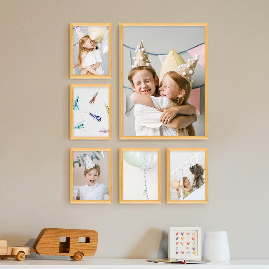 Zestaw naturalnych ramek galeria HIT 0 GF0002