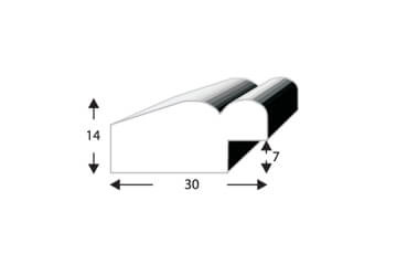 Ramka drewniana RICARDI 1944 21x30 cm