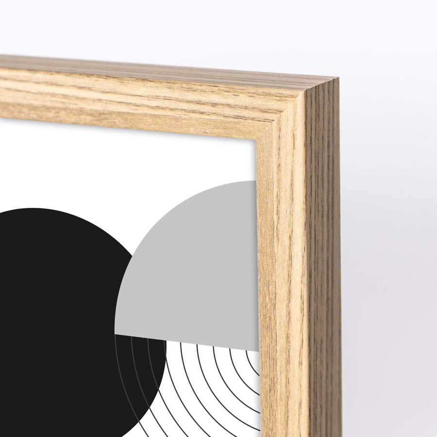 Ramka na zdjęcia w dębowym kolorze FDM 02 w rozmiarze 50x50 cm