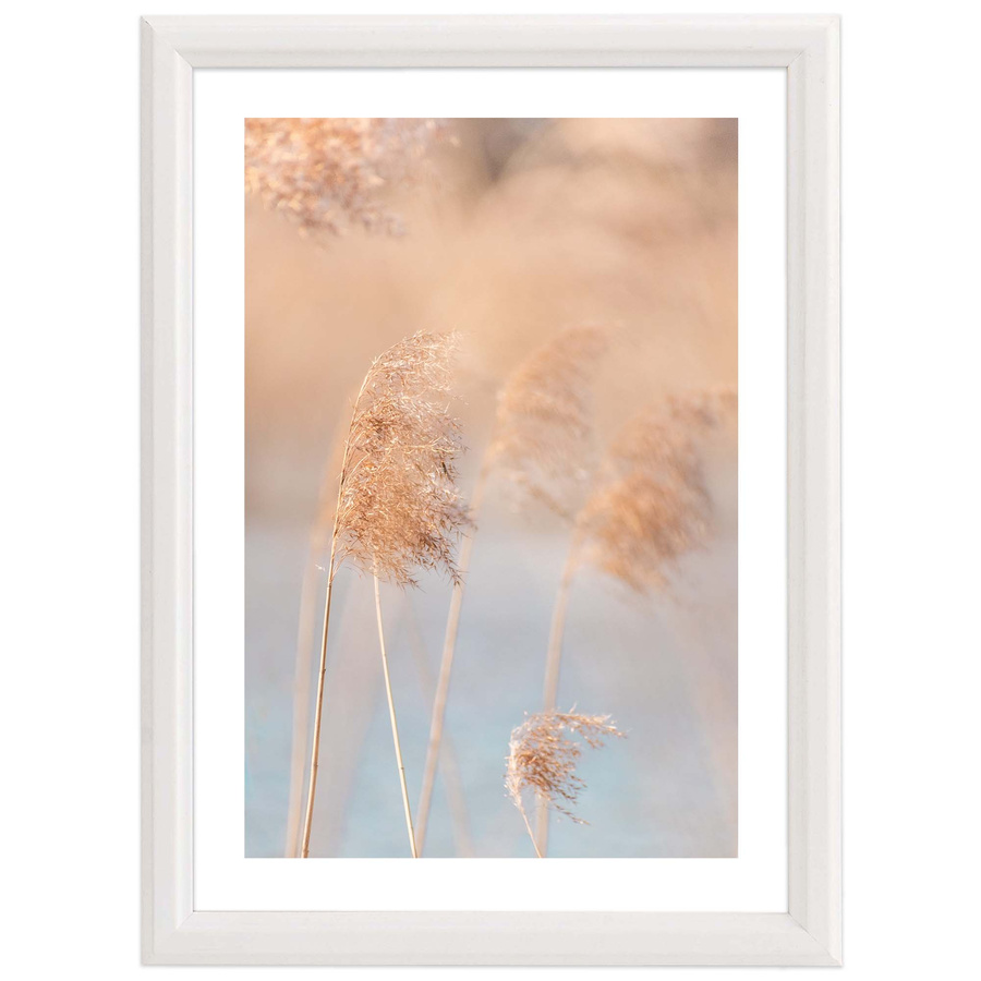 Ramka drewniana PRESTO 1852, szlachetna i trwała fotoramka na zdjęcia, plakaty lub rysunki - kolor biały