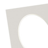 Passe partout 10x15 (6x9) OWAL SZARY FOG LUCA Q5303