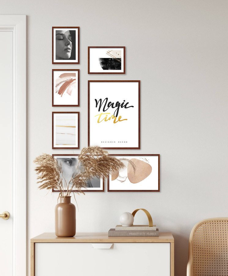 Zestaw ramek PINIA 3 GF0022 - galeria ramek na 7 zdjęć