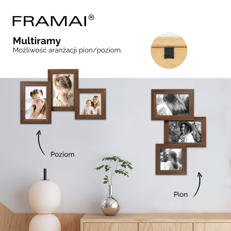 Multirama MULTI HEN 4 ramka na zdjęcia