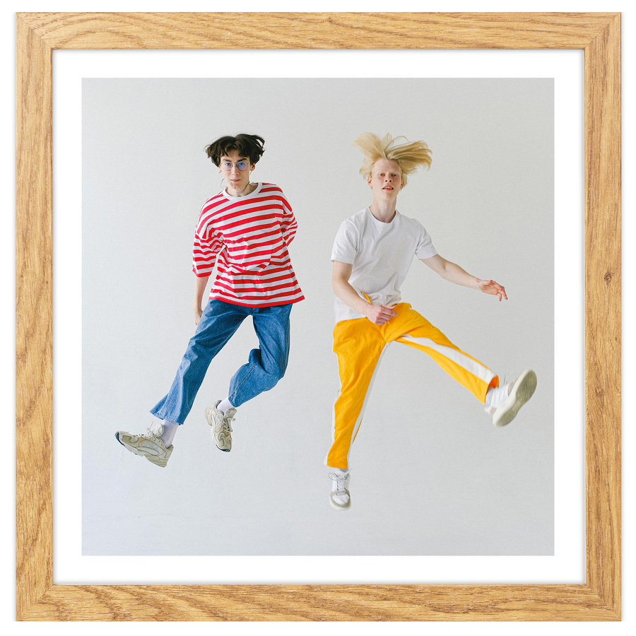 Naturalna ramka na zdjęcia o rozmiarze 30x30 cm