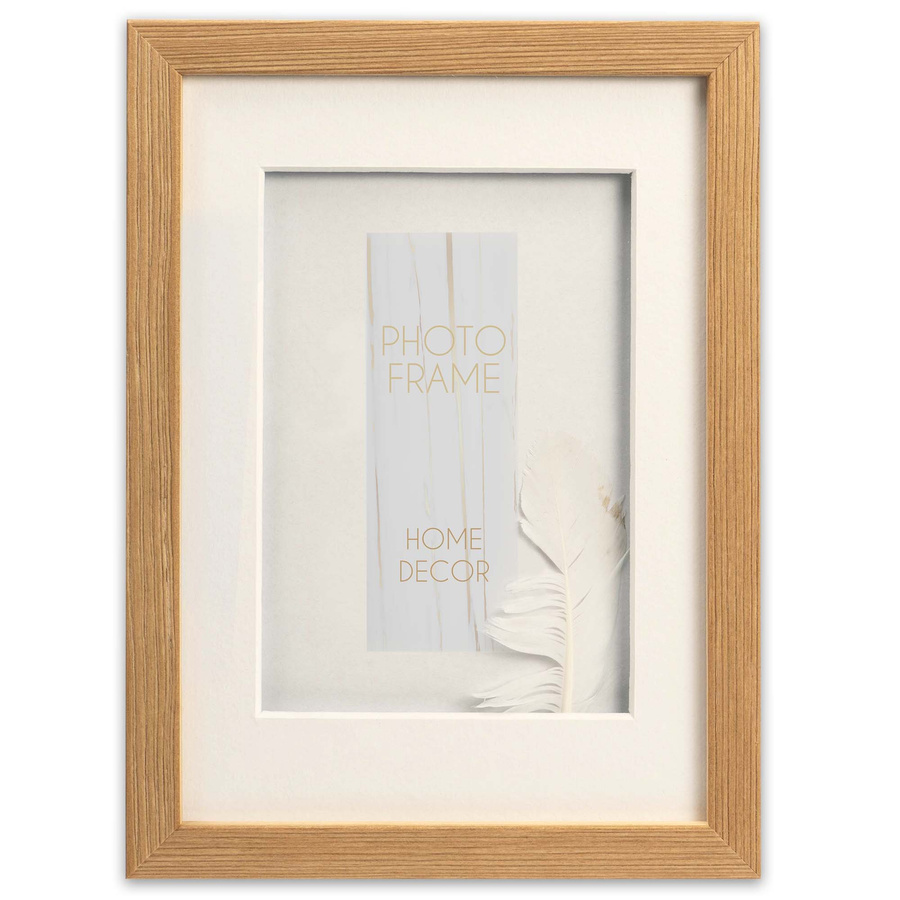 Ramka przestrzenna EFEKT 3D 00 Naturalna 13x18 cm (9x13cm)