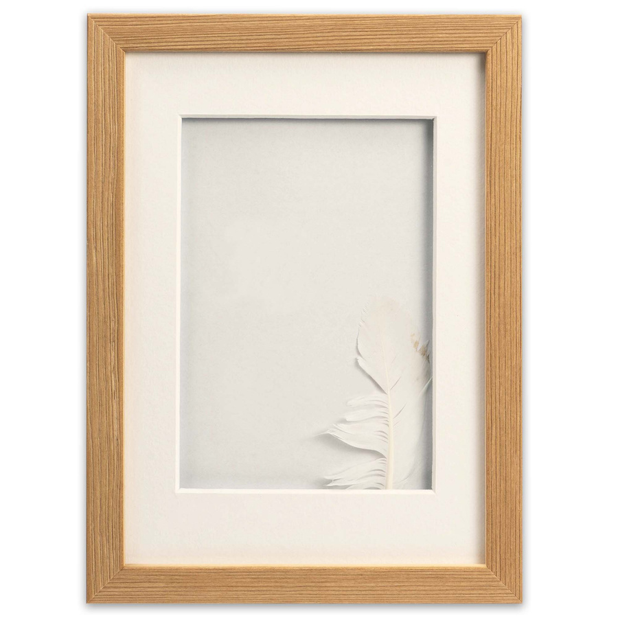 Ramka przestrzenna EFEKT 3D 00 Naturalna 13x18 cm (9x13cm)