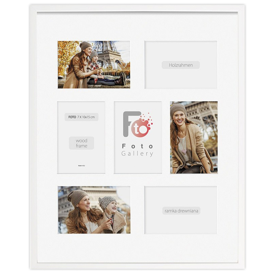 Foto galeria na 7 zdjęć White 40x50 B 10x15