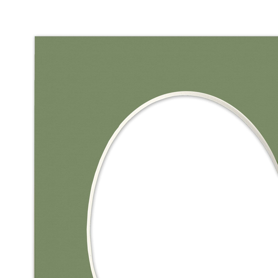 Passe partout 10x15 (6x9) OWAL ZIELONE FOREST - LUCA Q5505