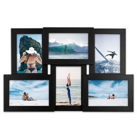 Multiramka MULTI HEN czarna ramka na zdjęcia