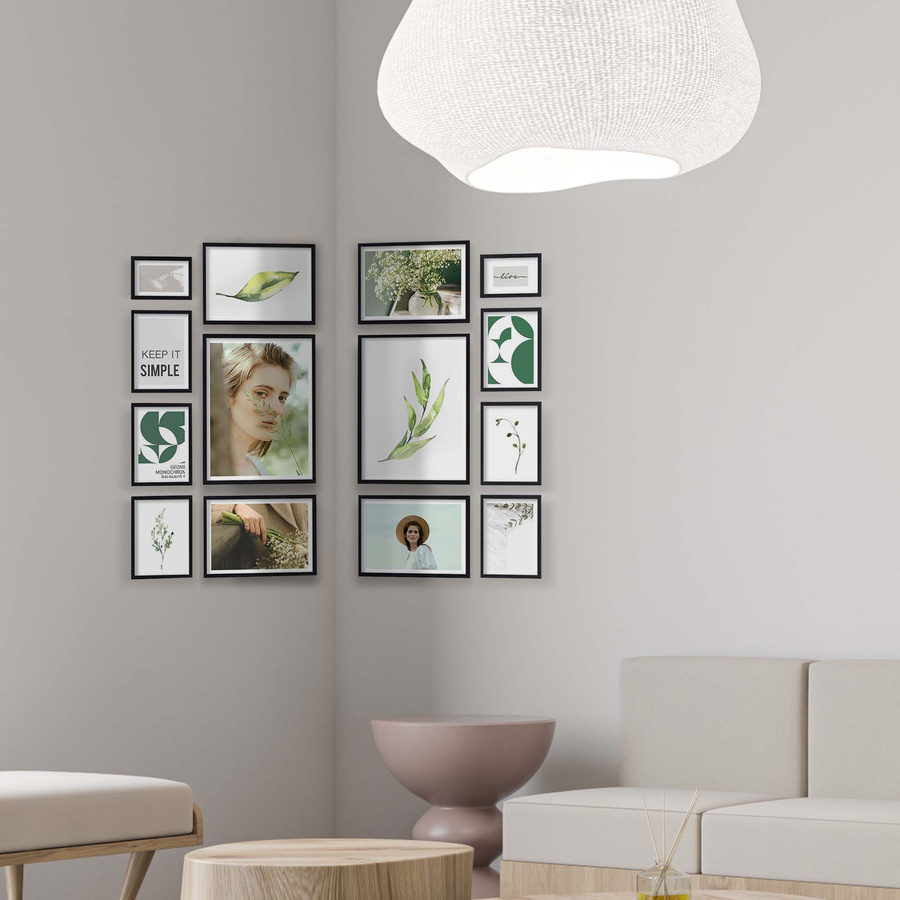 Zestaw ramek PINIA 2 GF0041 - galeria ramek na 14 zdjęć