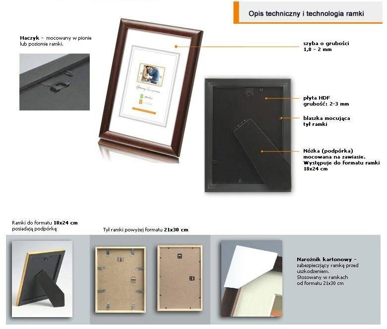 Ramka do dyplomów A4 EKO 4N