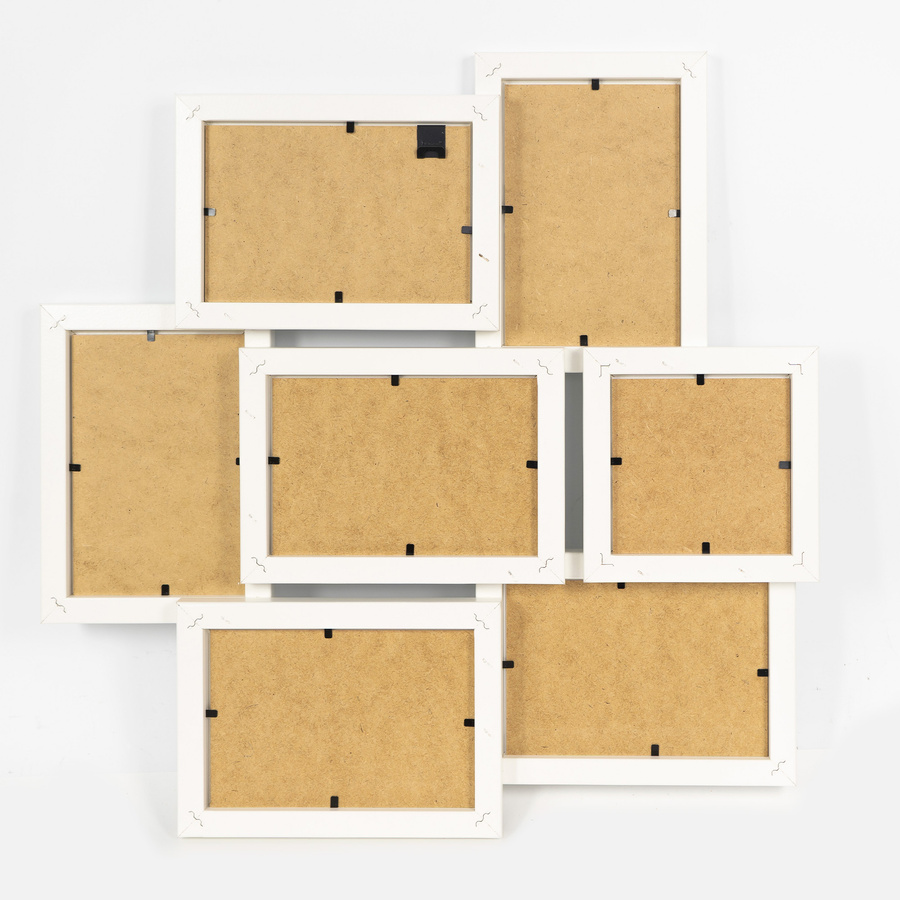 Multirama biała MULTI HEN 1 na 7 zdjęć ramka na zdjęcia