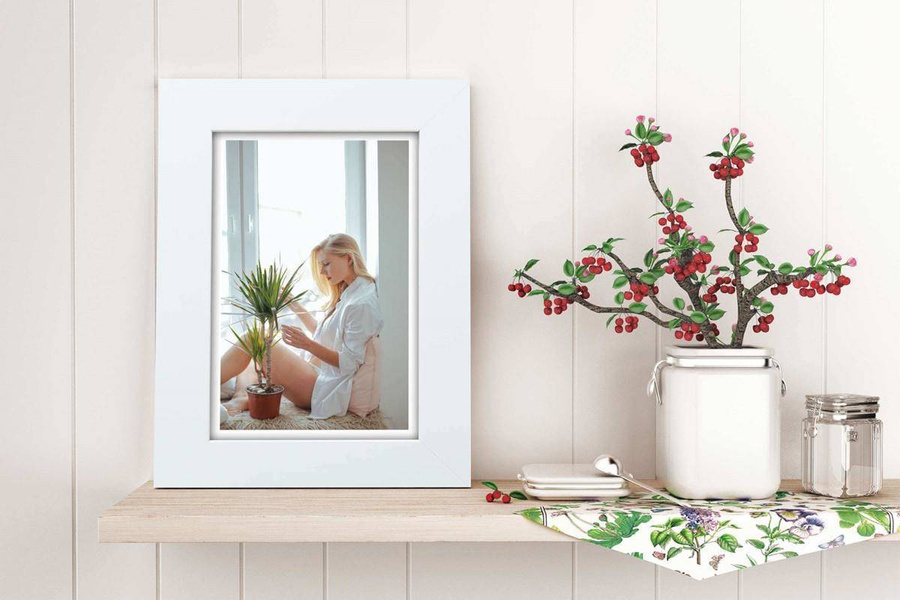 Ramka drewniana COZZE 2102 - 30x40 cm