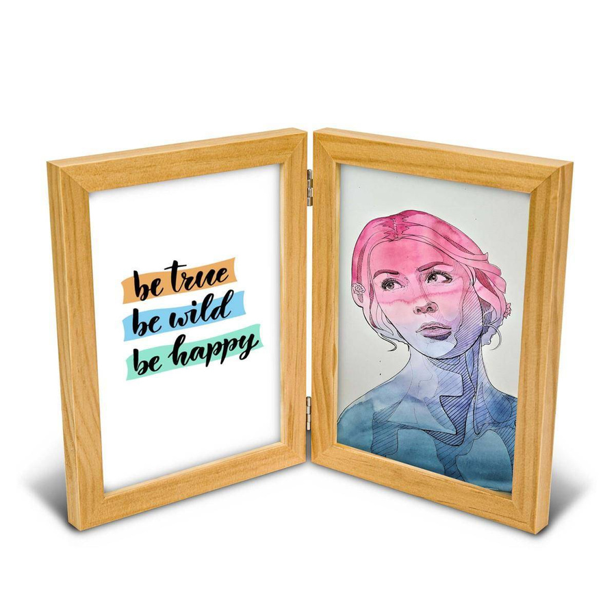 Ramka drewniana na zdjęcia MULTI A 0 15x21x2 15x21