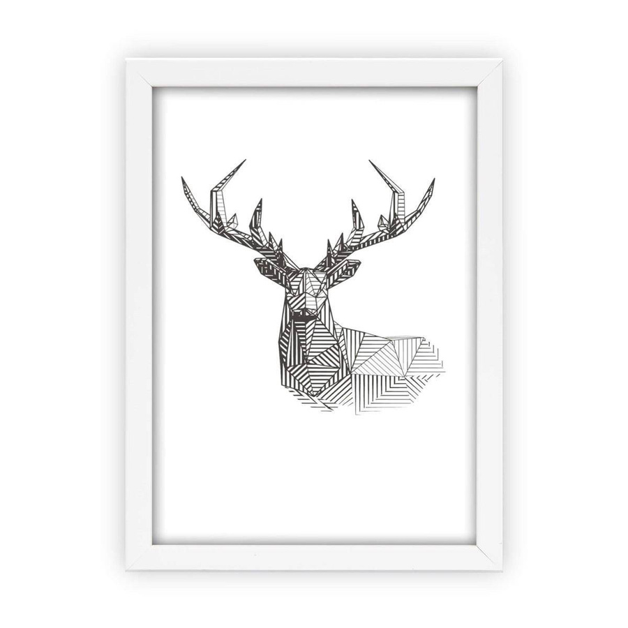 Galeria ścienna PINIA 1 GF0004. Zestaw białych ramek na ścianę