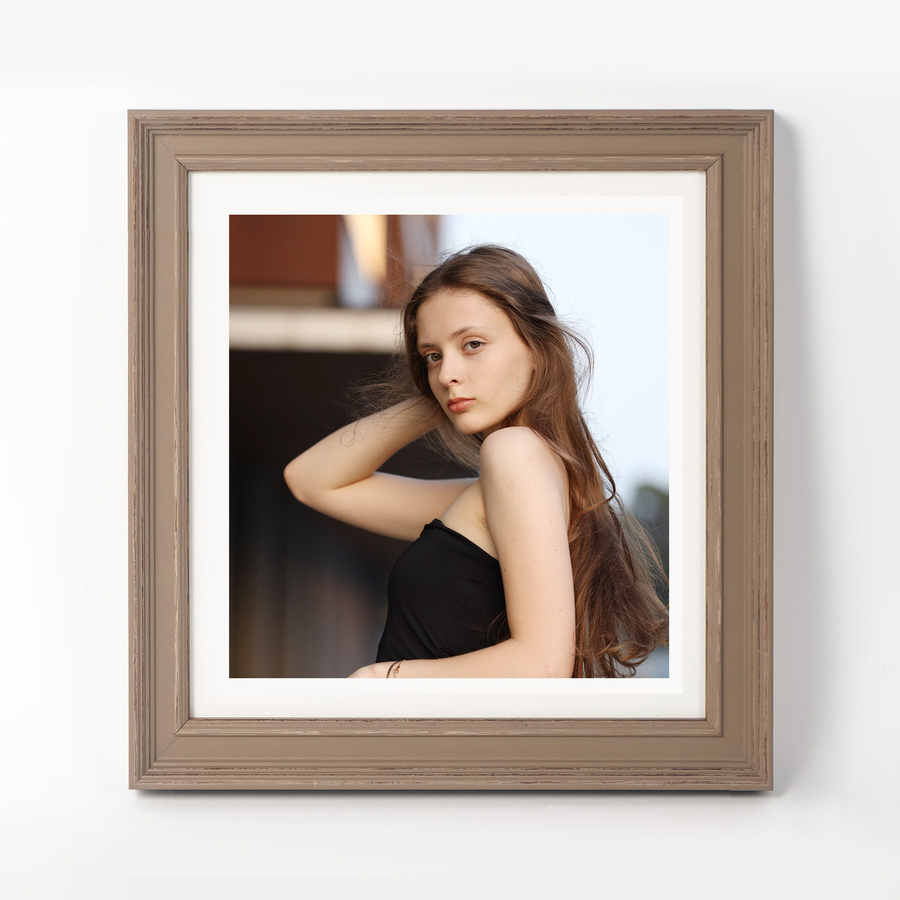 Ramka drewniana na zdjęcia DRL Z 3 30x30 cm