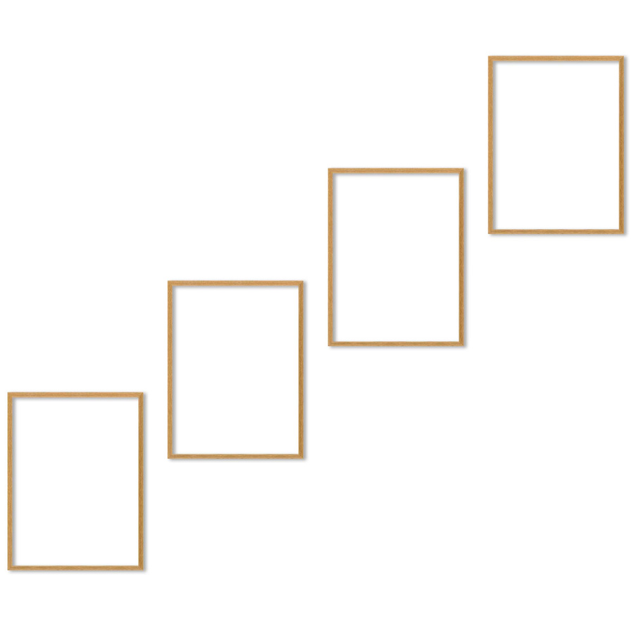 Zestaw ramek PINIA 00 GF0034 R - galeria ramek na 4 zdjęcia