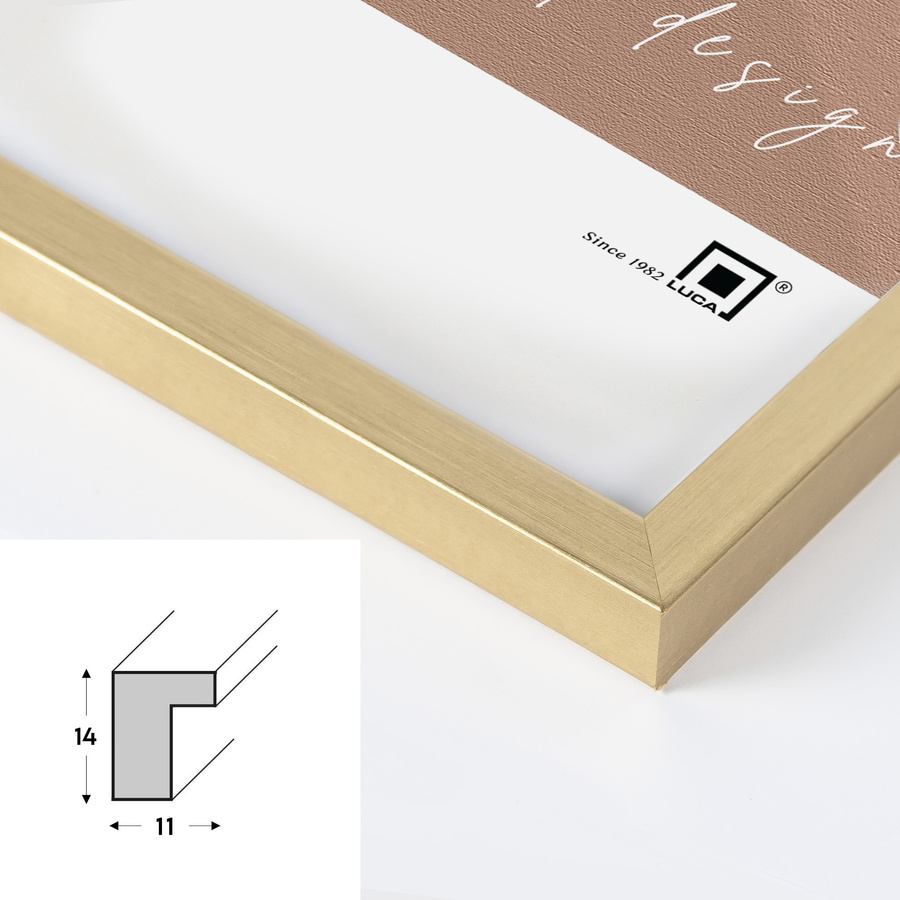 Ramka złota PINIA Z 10x15 cm