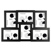 Multiramka MULTI  HEN czarna ramka na zdjęcia