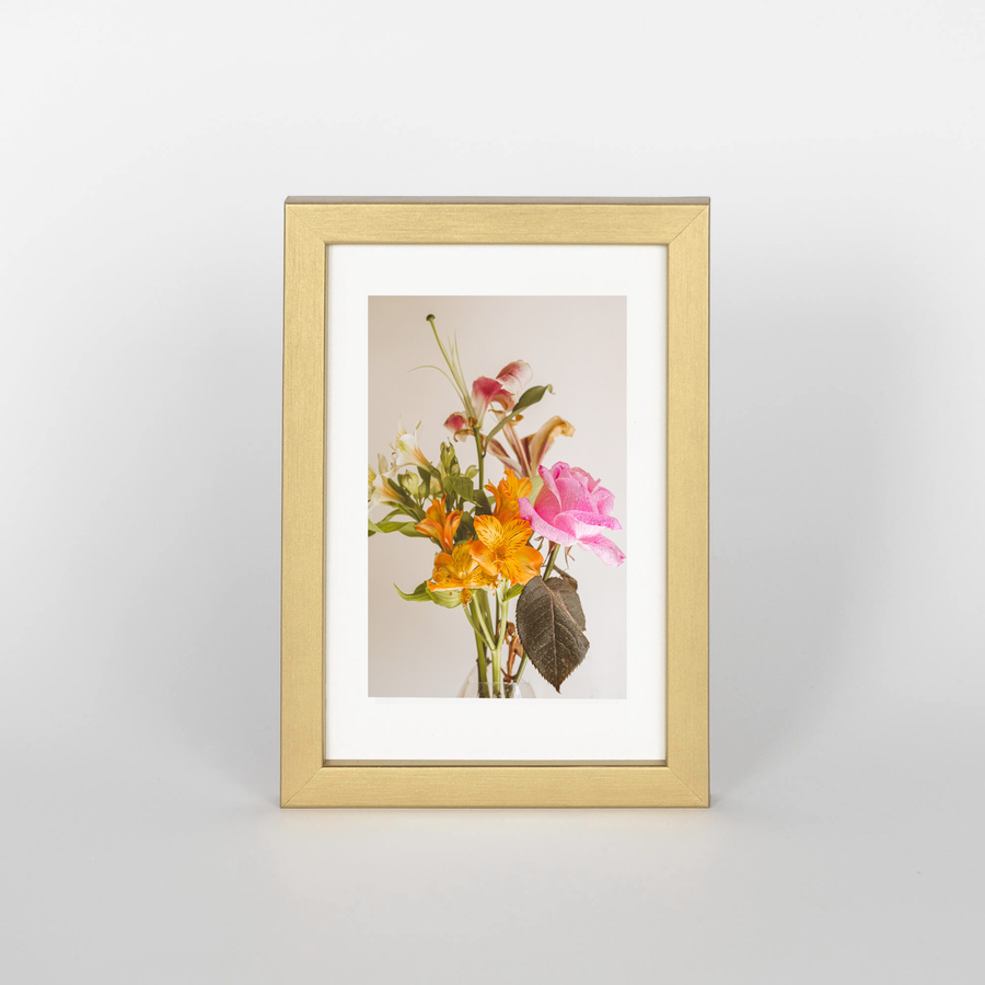 Zestaw ramek drewnianych PINIA 3579 PAK 5 szt. - kolor złoty