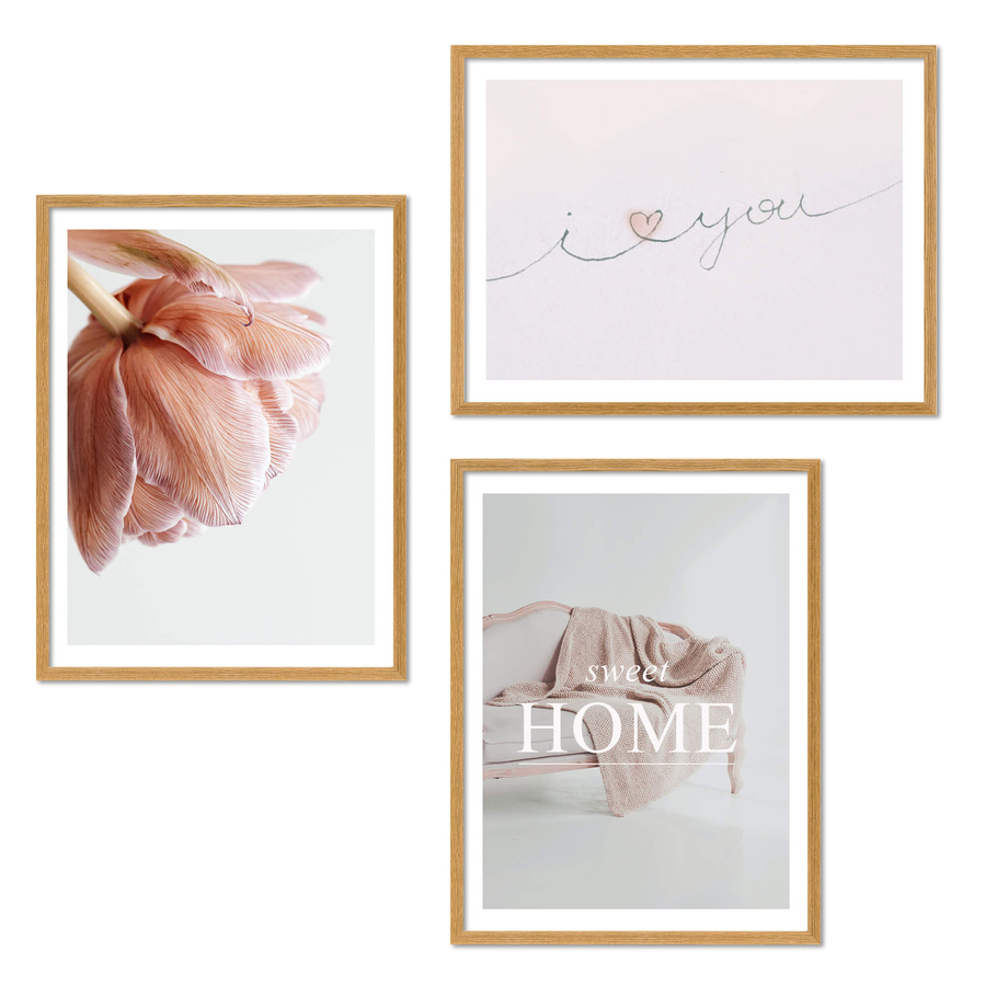 Zestaw ramek PINIA 00 GF0013 - galeria ramek na 3 zdjęcia