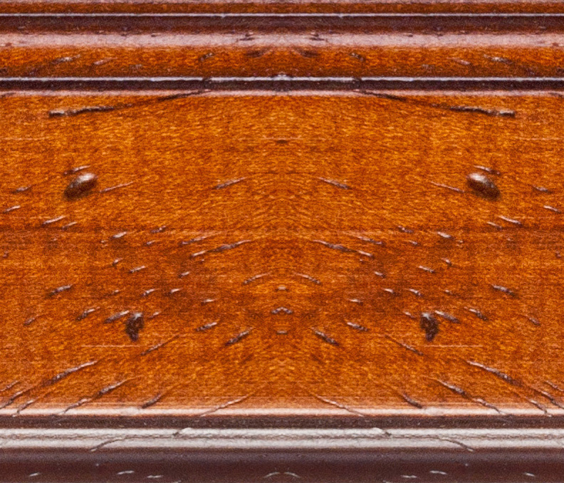 Rama do obrazów, zdjęć oraz plakatów na wymiar LUCA #851. Klasyczna profilowana, drewniana oprawa - kolor brązowy