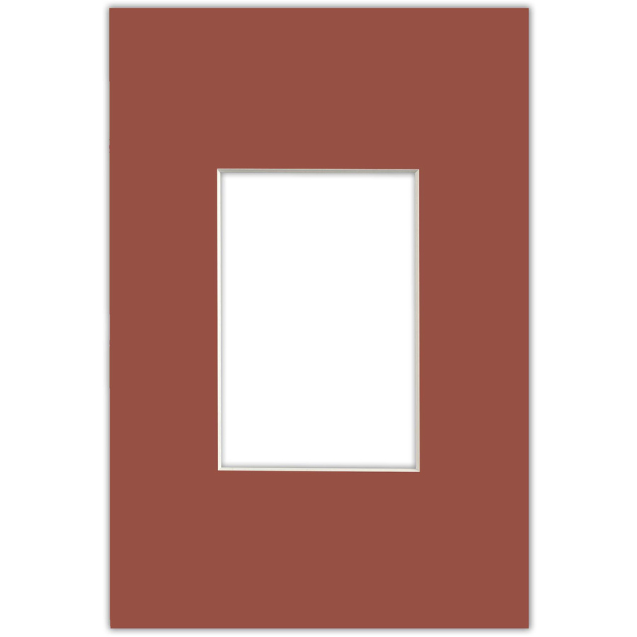 Passe partout 20x30 (10x15) CZERWONY - CAYENNE - LUCA Q5701