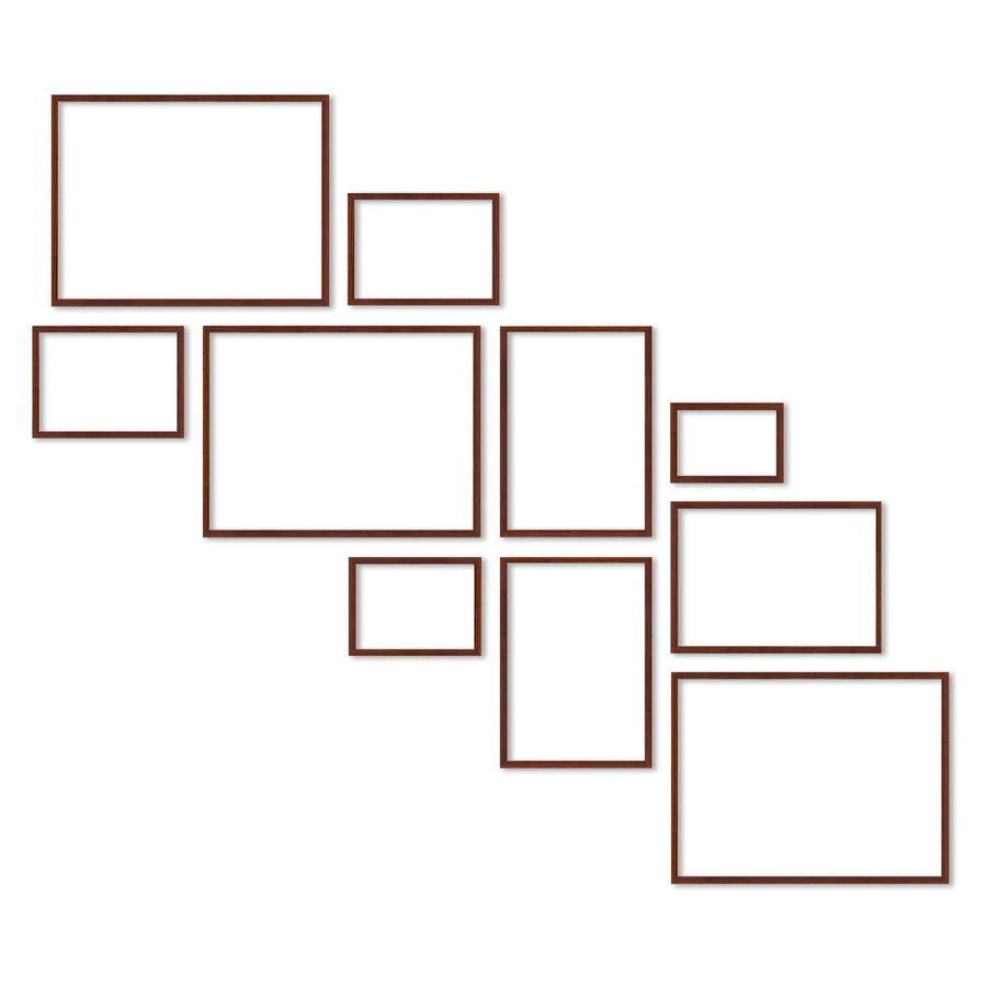 Zestaw ramek PINIA 3 GF0033 L - galeria ramek na 10 zdjęć