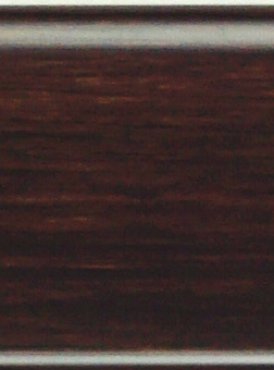 Rama do obrazów, zdjęć, plakatów oraz luster na wymiar LUCA #1868. Płaska nowoczesna, drewniana oprawa - kolor palisander