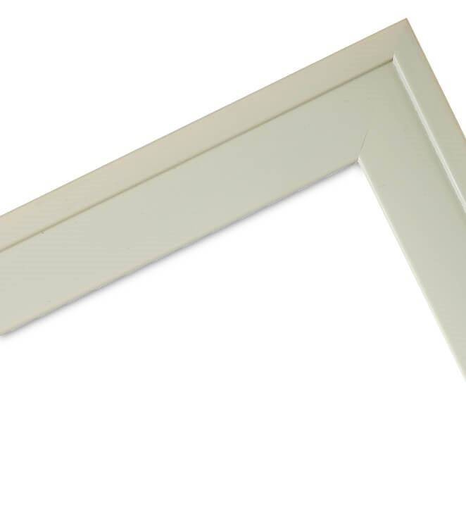 Ramka drewniana RIVOLI 2821, nowoczesna fotoramka na zdjęcia, plakaty lub rysunki - kolor kremowy