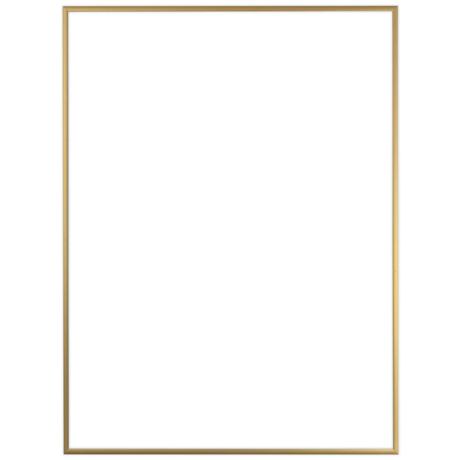 Ramka aluminiowa ROYALL Złota 60x80 cm