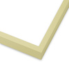 Rama do obrazów, zdięć oraz rysunków na wymiar LUCA #2351. Nowoczesna prosta, drewniana oprawa - panel pion, kolor kremowy