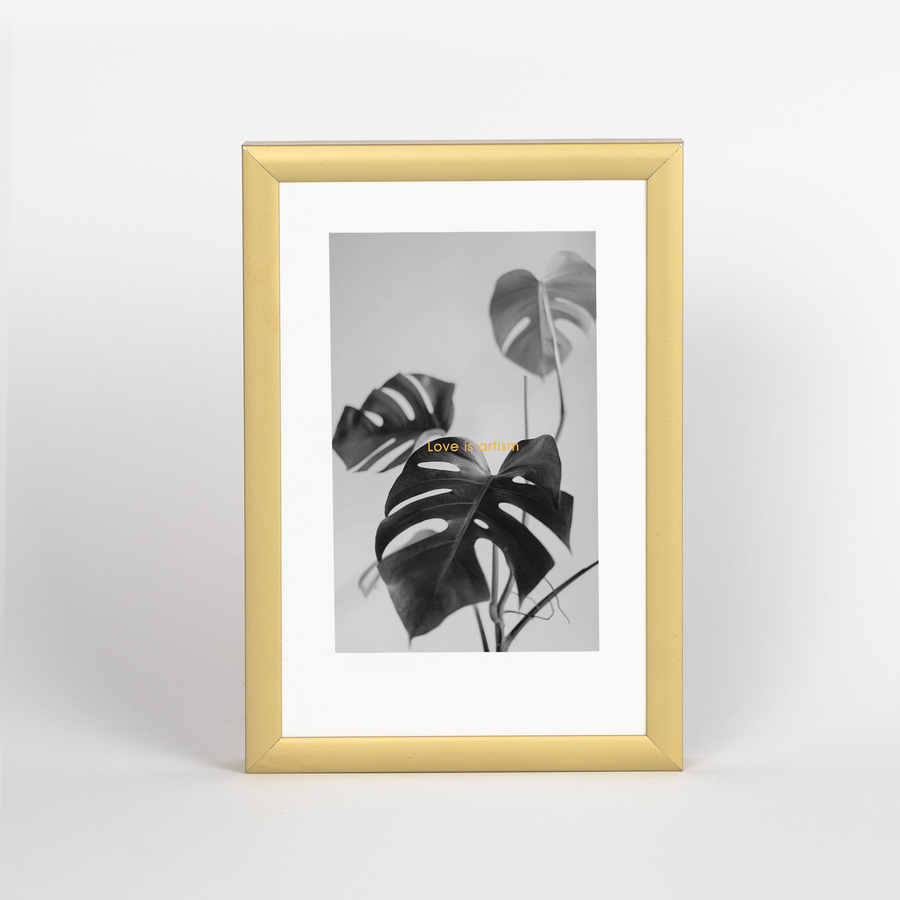 Ramka aluminiowa ROYALL Złota 10x15 cm