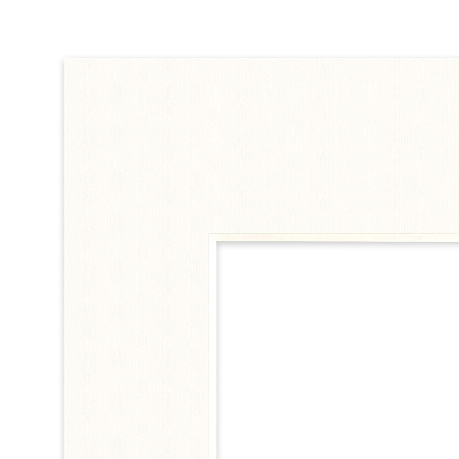 Passe partout 15x21 (10x15) LUCA Q5102 SNOW WHITE BIAŁY