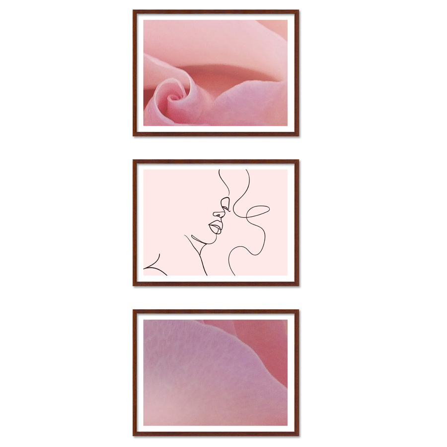 Zestaw ramek PINIA 3 GF0024 - galeria ramek na 3 zdjęcia