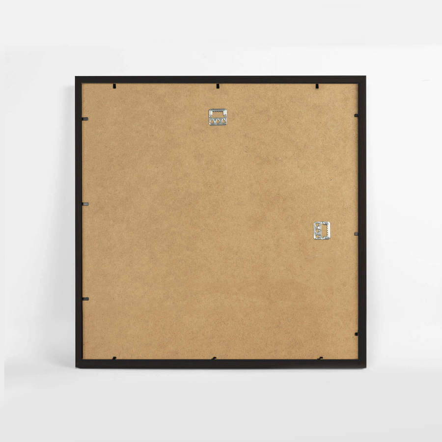 Foto galeria 40x40 cm na 4 zdjęcia o wymiarach 21x30 cm i 9x9 cm w czarnym kolorze