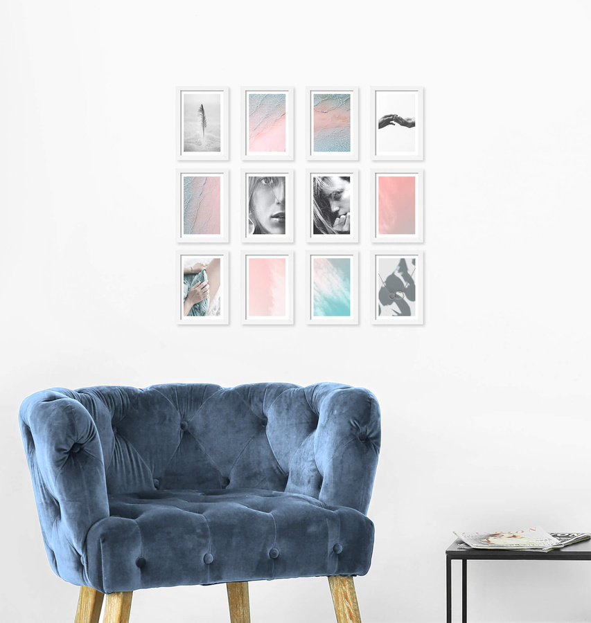 Zestaw ramek PINIA 1 GF0026 - galeria ramek na 12 zdjęć