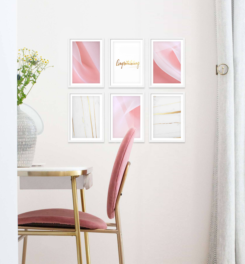 Zestaw ramek PINIA 2 GF0020 - galeria ramek na 6 zdjęć