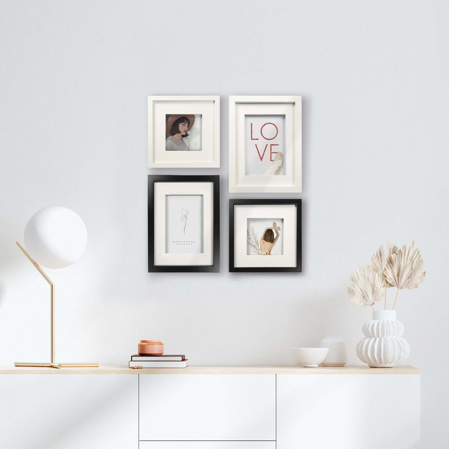 Ramka przestrzenna EXPO 3D Biała 13x18 cm (9x13cm)