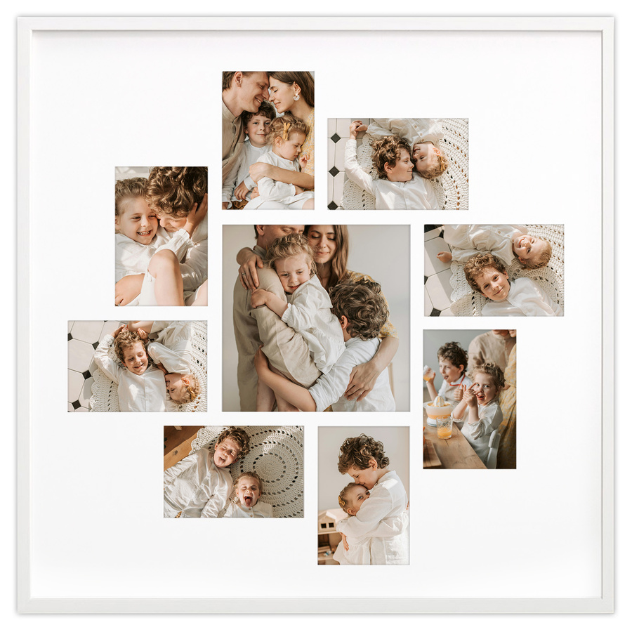 Foto galeria na 9 zdjęć White 60x60