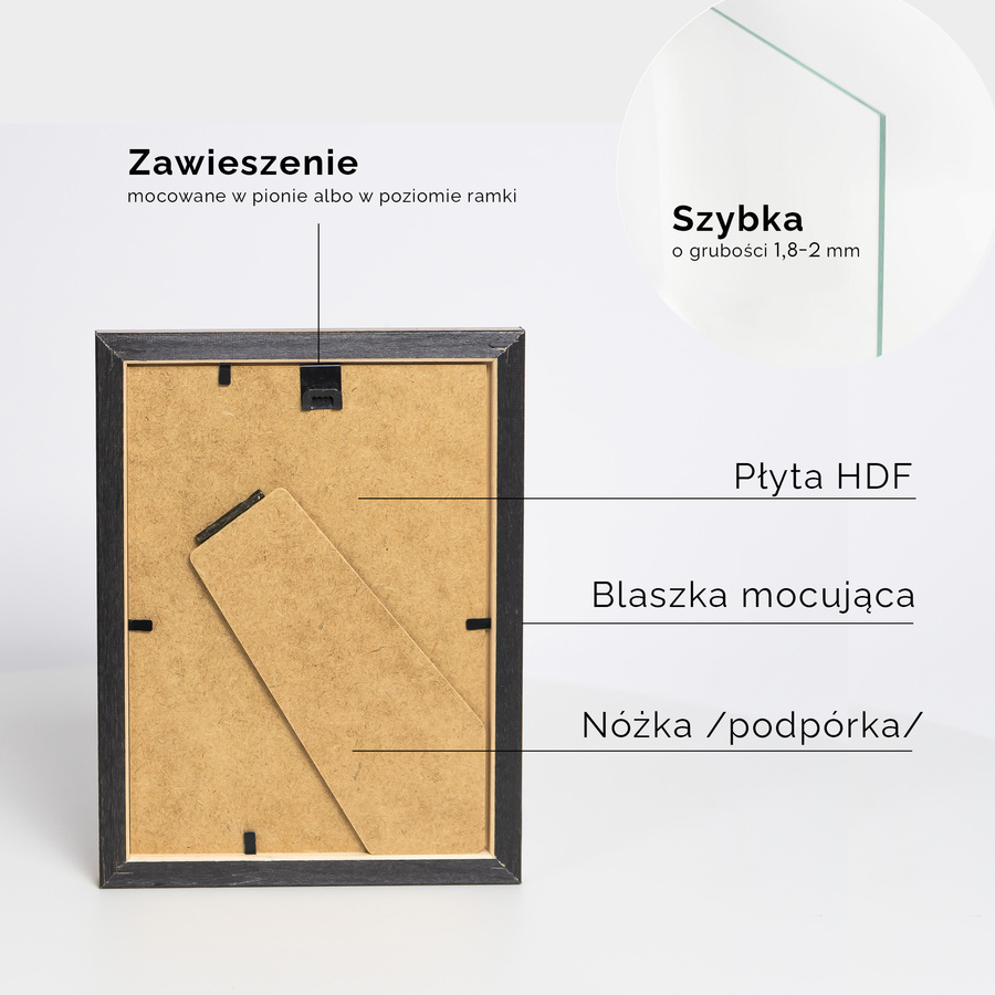 Ramka drewniana VELIA 1900 13X18 cm