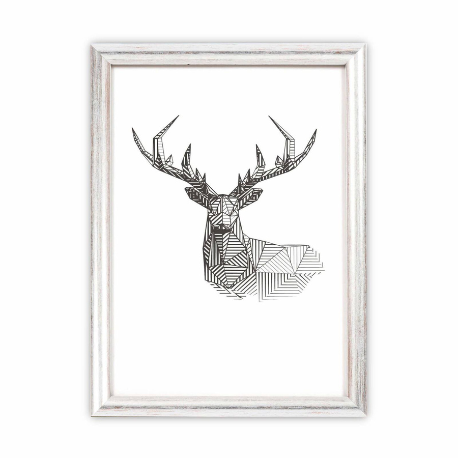 Zestaw srebrnych ramek galeria HIT 1 S GF0009